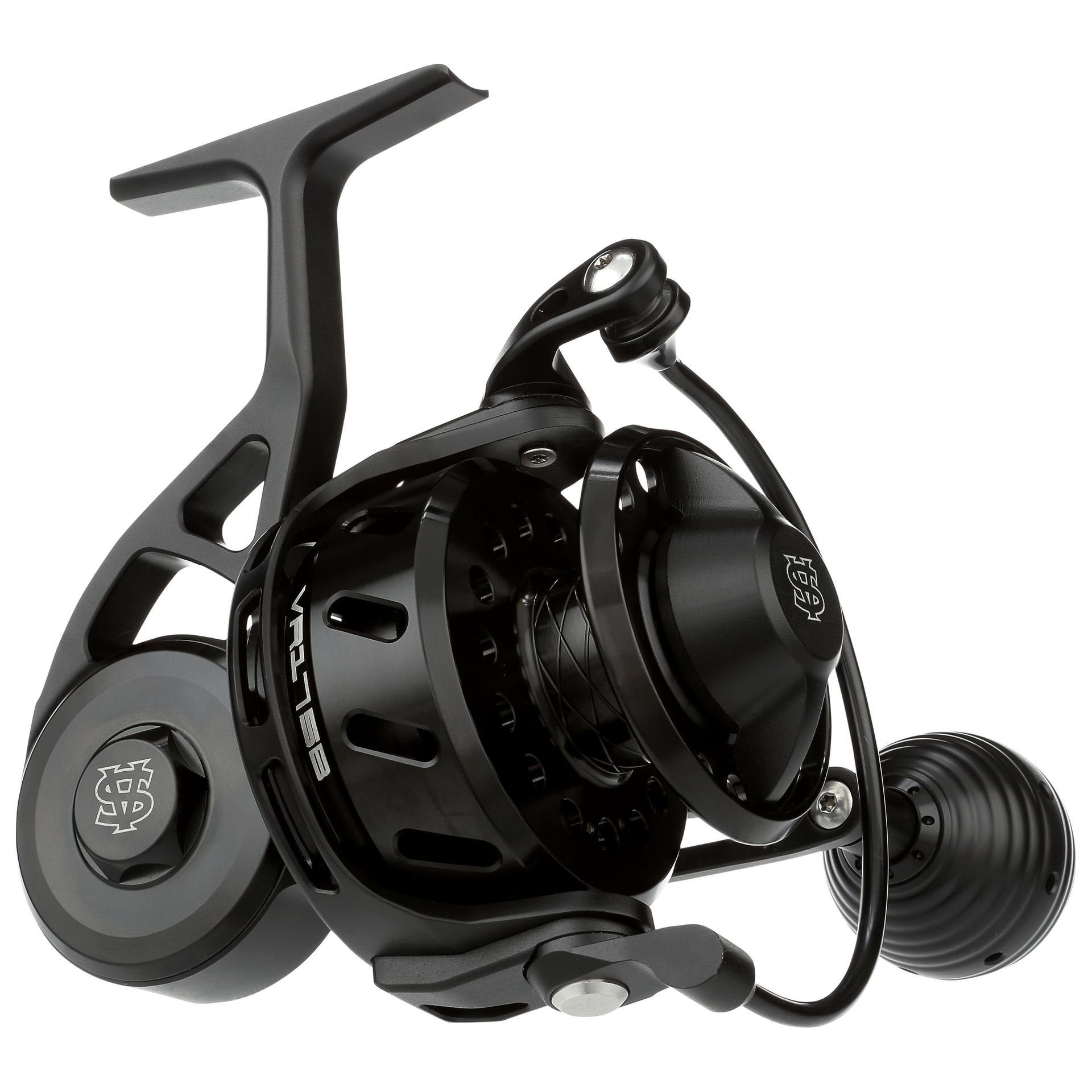 VR Bailed Black Spinning Reel