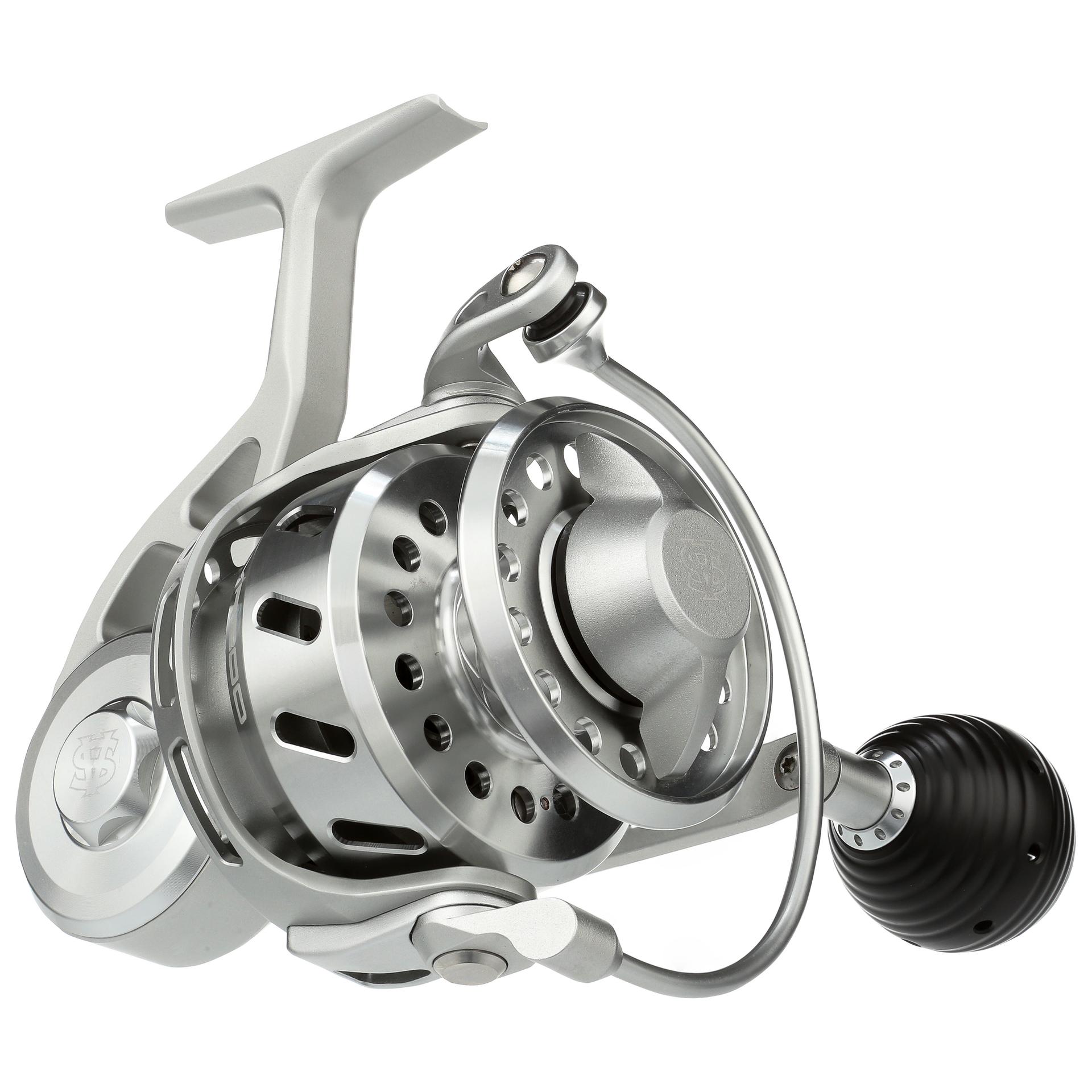 VR Bailed Silver Spinning Reel